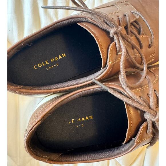 COLE HAAN Grand Atlantic Oxford Lace Up Loafer Dress Shoes Men's Size 13 - Picture 6 of 7